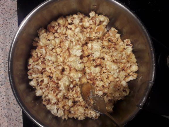 Popcorn casserole